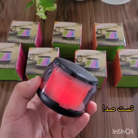 اسپیکر بلوتوثی مدل S300 کیفیت درجه یک نور پردازی عالی کیفیت بالا ارسال فوری (ارسال رایگان)