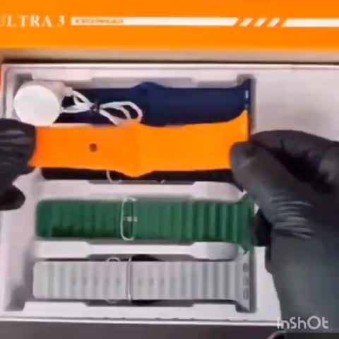 ساعت هوشمند KW28 ULTRA3 هفت بند ورژن 2025 تمام صحفه (7روز مهلت تست) (ارسال رایگان)