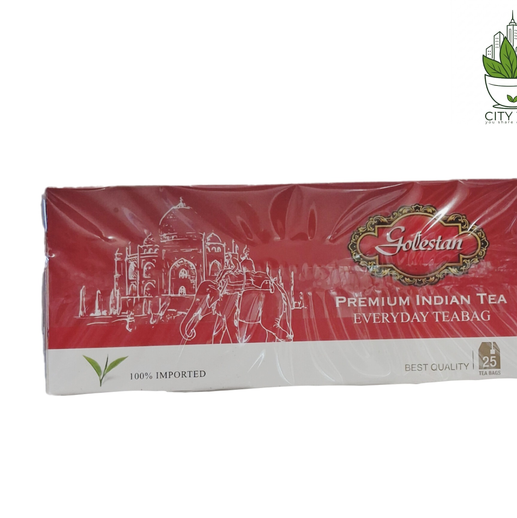 چای کیسه ای ممتاز هندوستان گلستان-پک 25 عددی