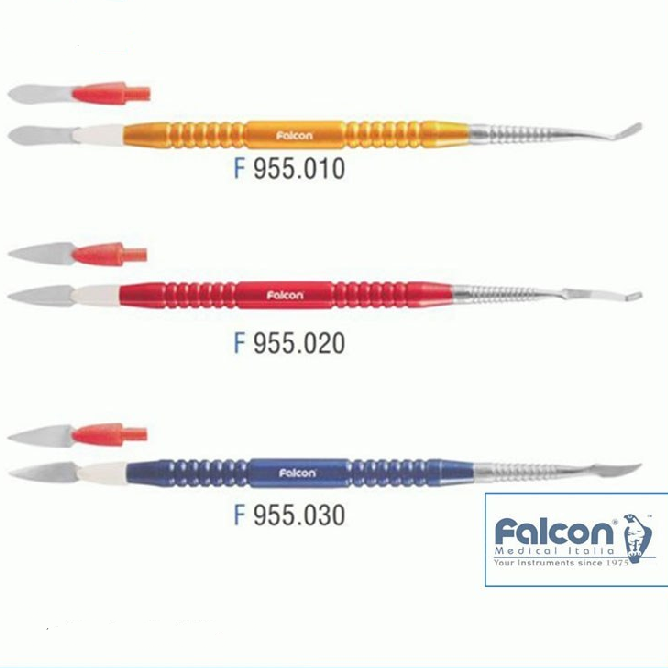 ست اسپاتول پودرگذاری آلومینیومی 3عددی-Falcon