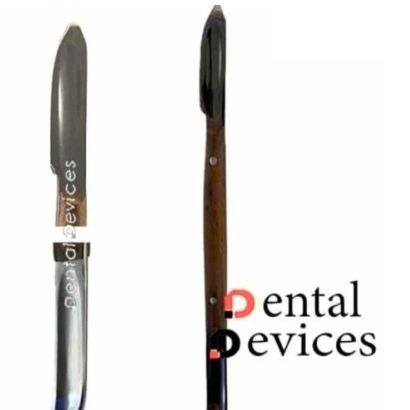  اسپاتول موم کوچک و بزرگ ناودانی برند دنتال دیوایسDental devices