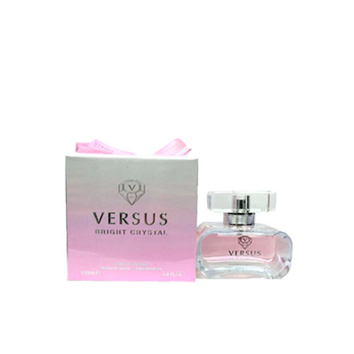 عطر ادکلن زنانه ورساچه برایت کریستال صورتی فراگرنس ورد ورسوس برایت کریستال Fragrance World Versace Bright Crystal