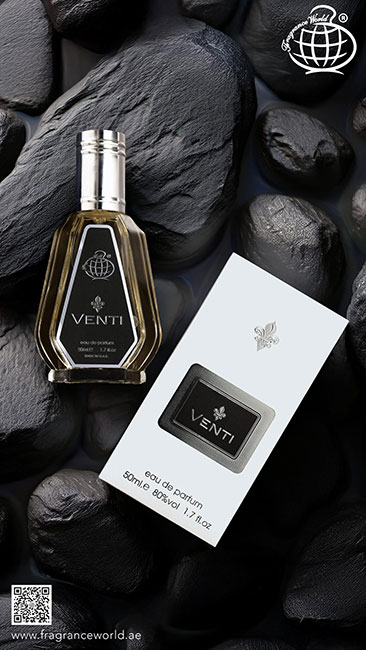 عطر ادکلن 50 میل مردانه کرید اونتوس فراگرنس ورد ونتی Fragrance World Creed Aventus venti