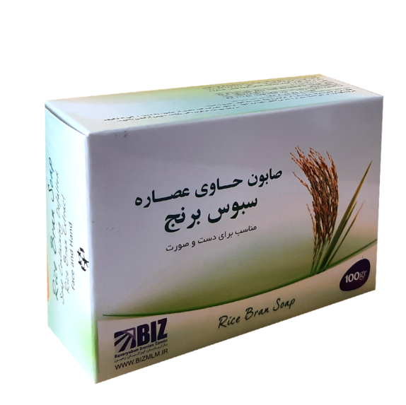 صابون دست و صورت سبوس برنج پک 3 عددی
