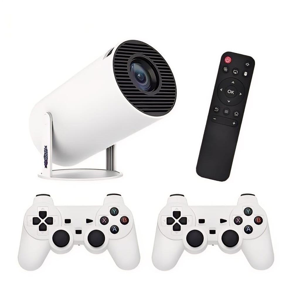 ویدئو پروژکتور قابل حمل مدل Geek space game projector 2 in 1 HY300 A