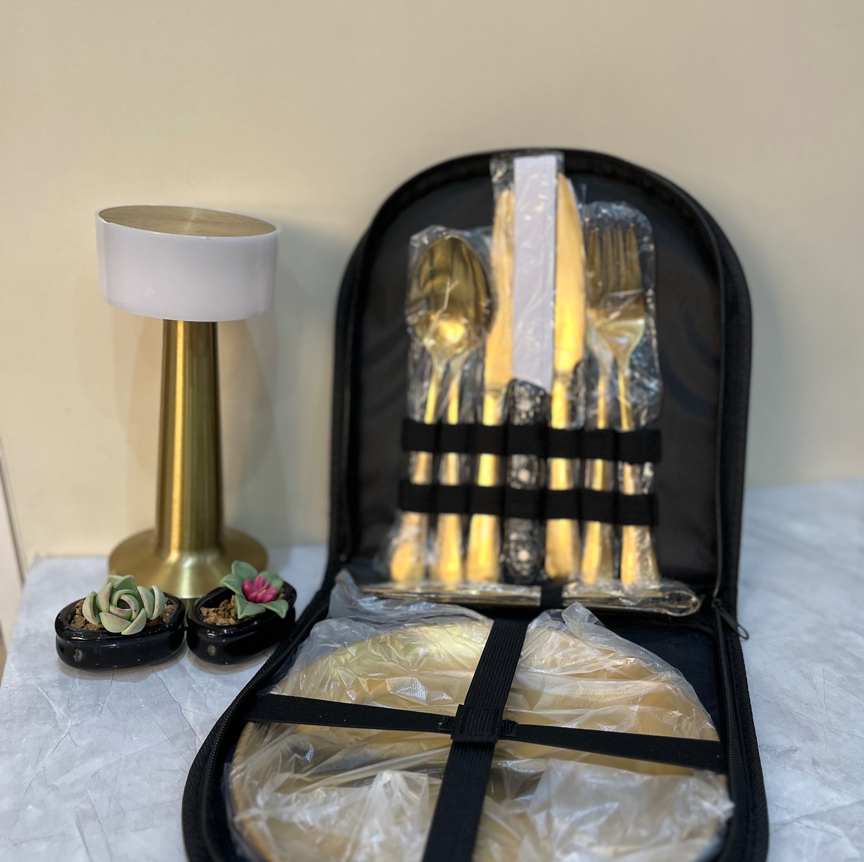 ظروف مسافرتی و کمپینگ 2 نفره استیل