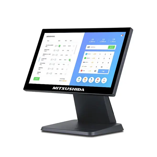 صندوق فروشگاهی لمسی میتسوشیدا مدل MITSOSHIDA KC-1516 تک نمایشگر (پس کرایه)