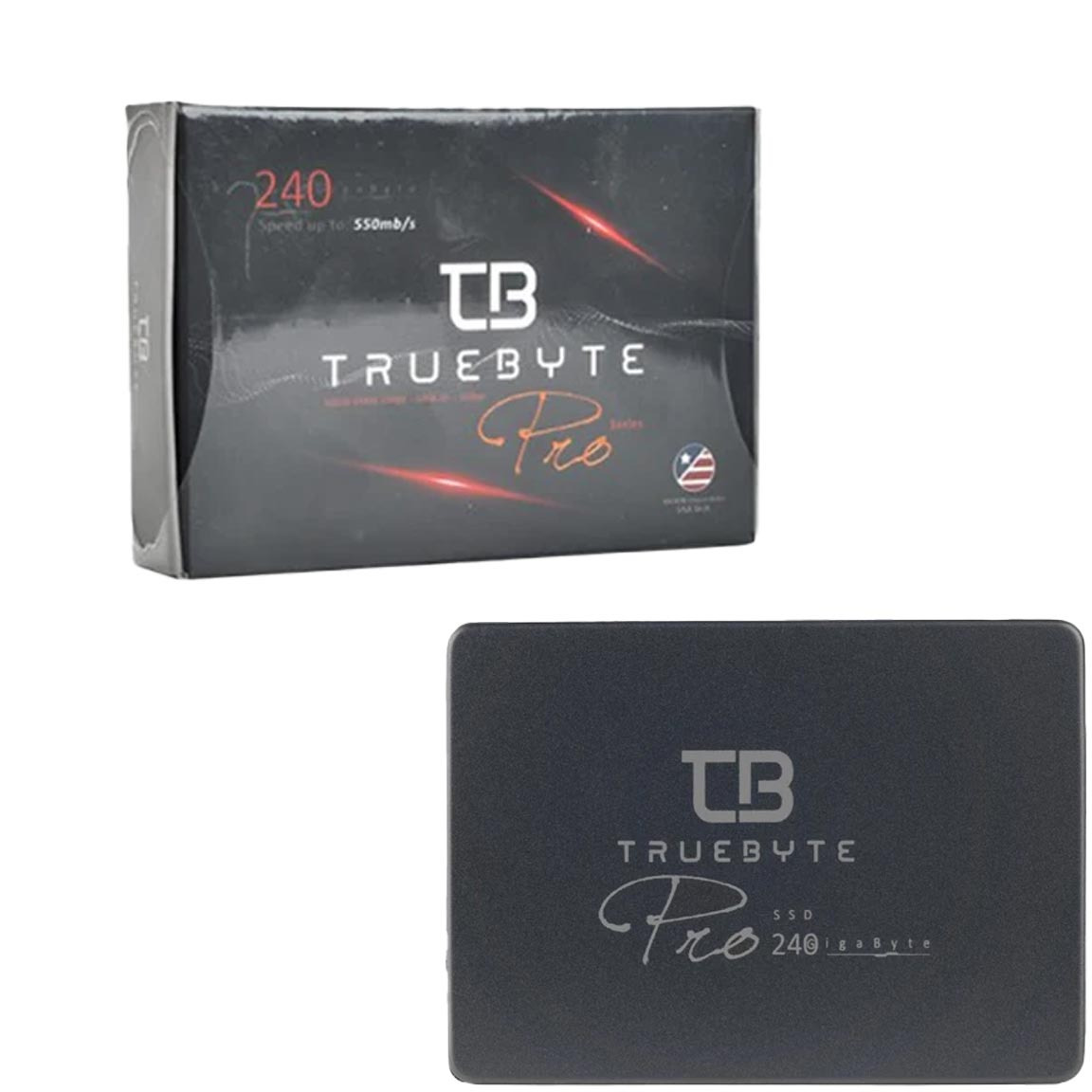 هارد TrueByte SSD مدل Pro ظرفیت 240GB - مشکی