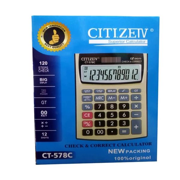 ماشین حساب سیتیزیو مدل CT-578C