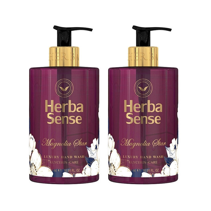مایع دستشویی آردن هرباسنس مدل مگنولیا استار حجم 500 میلی لیتر بسته 2 عددی