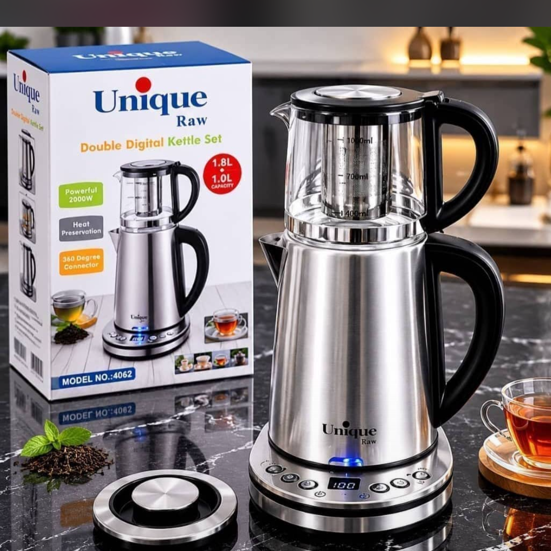چای ساز روهمی برند یونیک آلمان دارای گرم کن خودکار حرفه ای مدل 4062