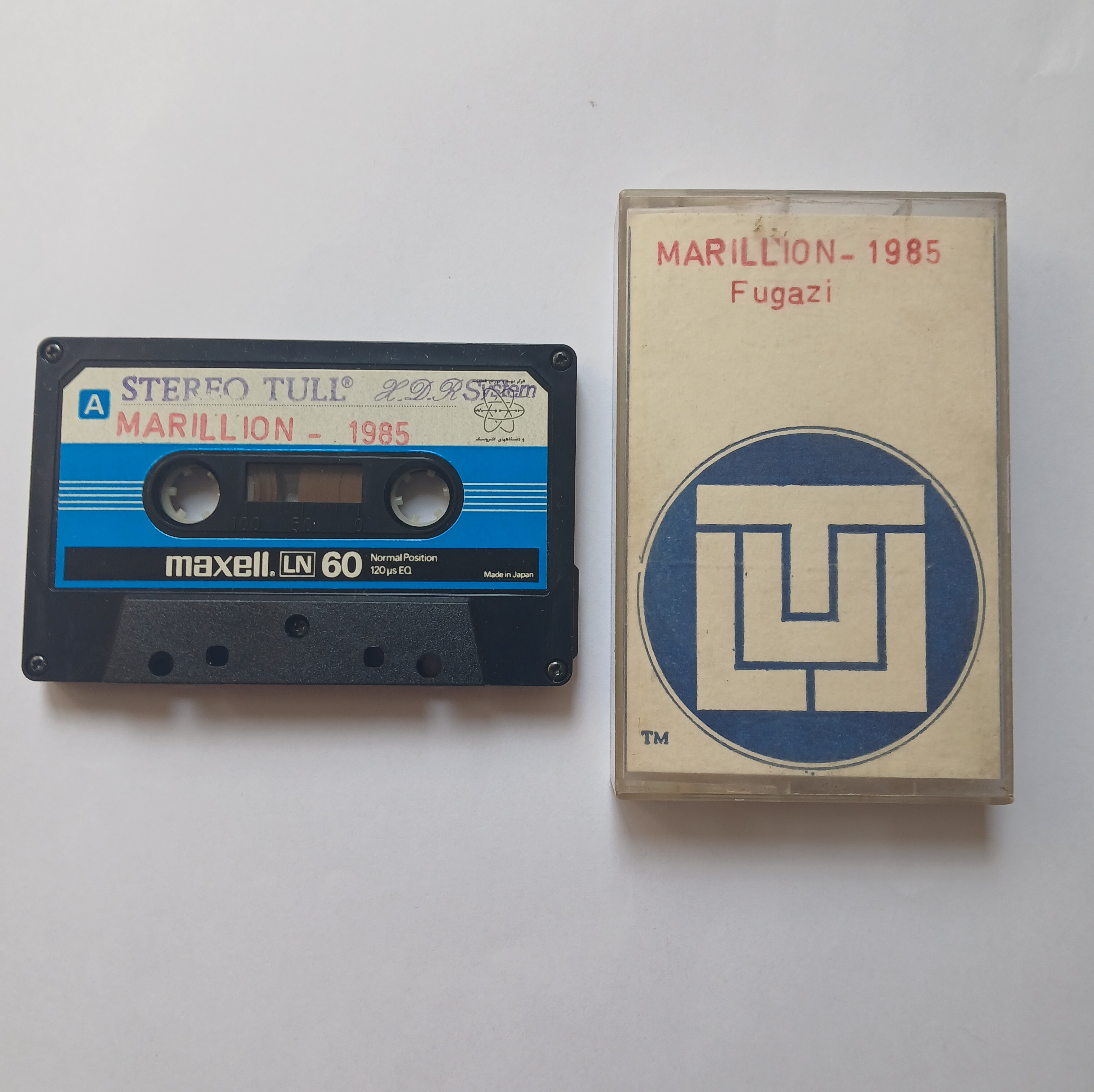 نوار کاست اورجینال MARILLION 1985