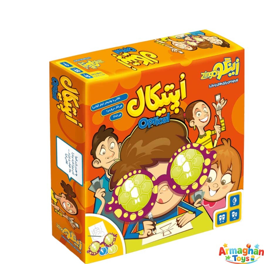 بازی فکری اپتیکال برند زینگو - 4 قسطه - ارسال رایگان
