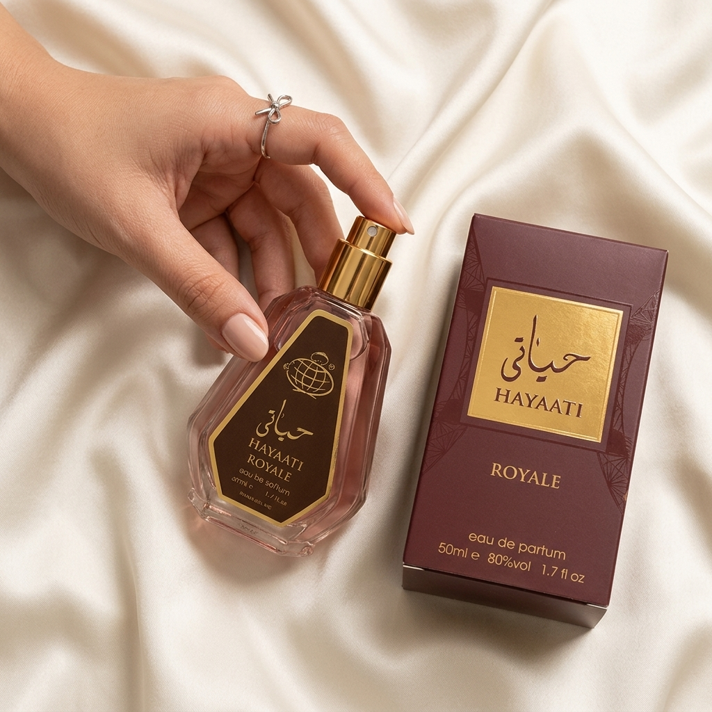 ادکلن جیبی فرگرنس ورد حیاتی رویال قهوهای 50ml