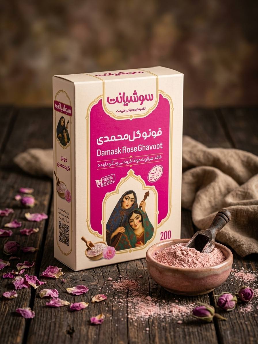 قوتو گل محمدی سوشیانت