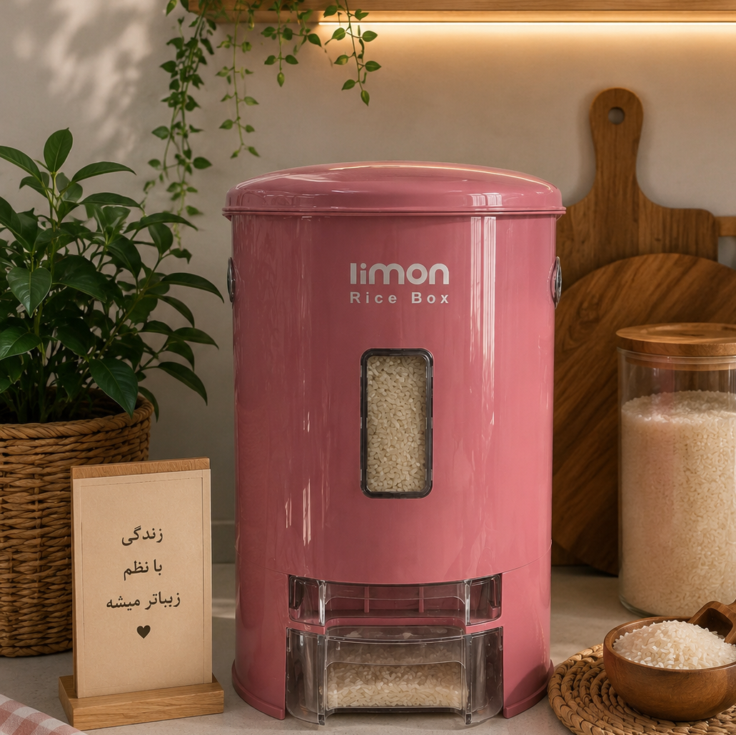 جا برنجی 14کیلویی لیمون رنگ کالباسی