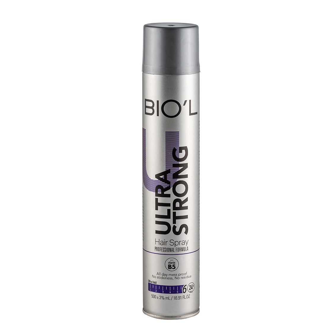 اسپری حالت دهنده مو بیول مدل Ultra Strong حجم 500 میلی لیتر