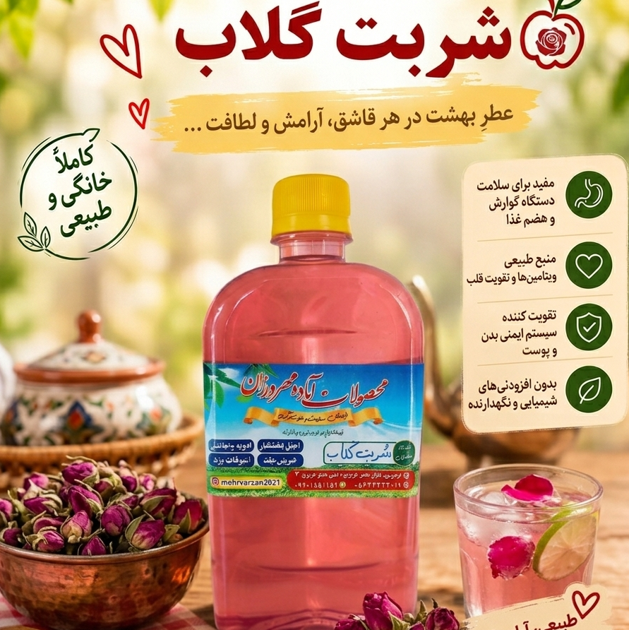 شربت گلاب