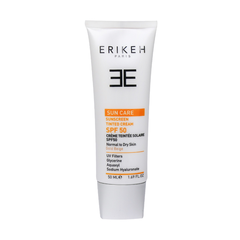 کرم ضد آفتاب SPF50 اریکه مناسب پوست های خشک و نرمال 50 میلی لیتری
