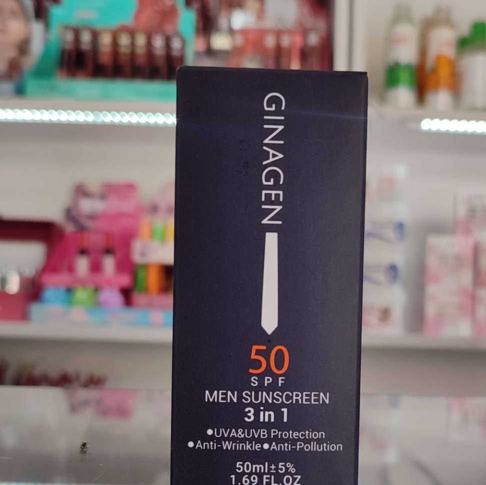 ضد آفتاب آقایان ژیناژن SPF 50 حجم 50ml