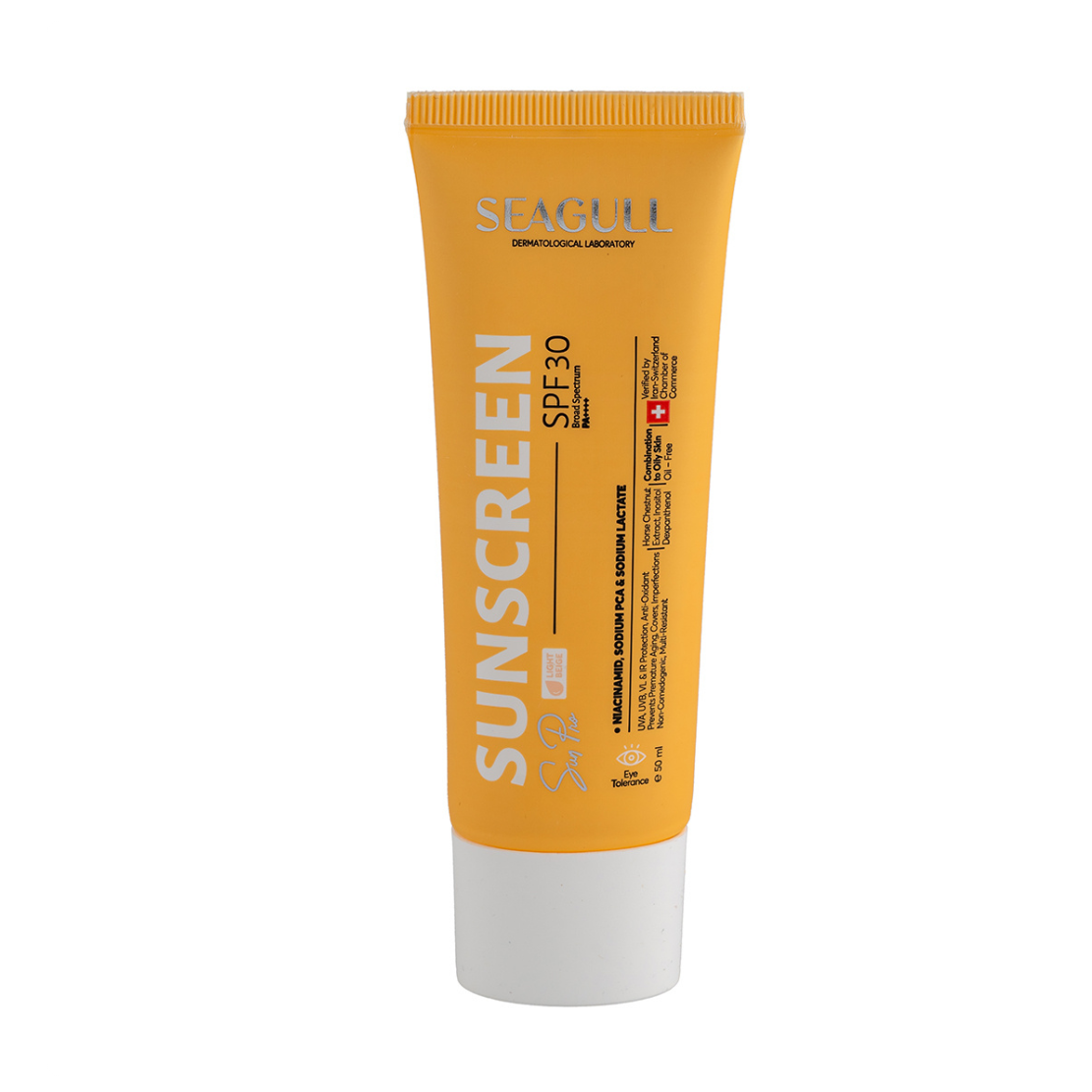 کرم ضد آفتاب رنگی سی گل با SPF30 مناسب پوست معمولی تا چرب حجم 40 میلی لیتر