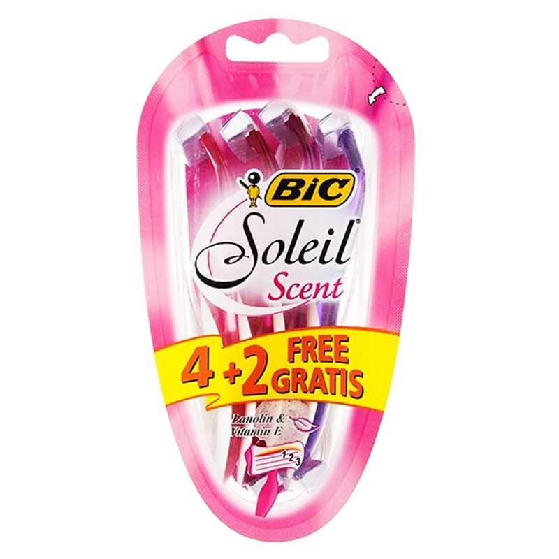 ژیلت بیک مدل soleit بسته 6 عددی