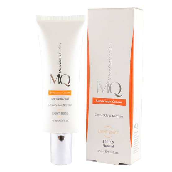 کرم ضدآفتاب نرمال بژروشن SPF50MQ
