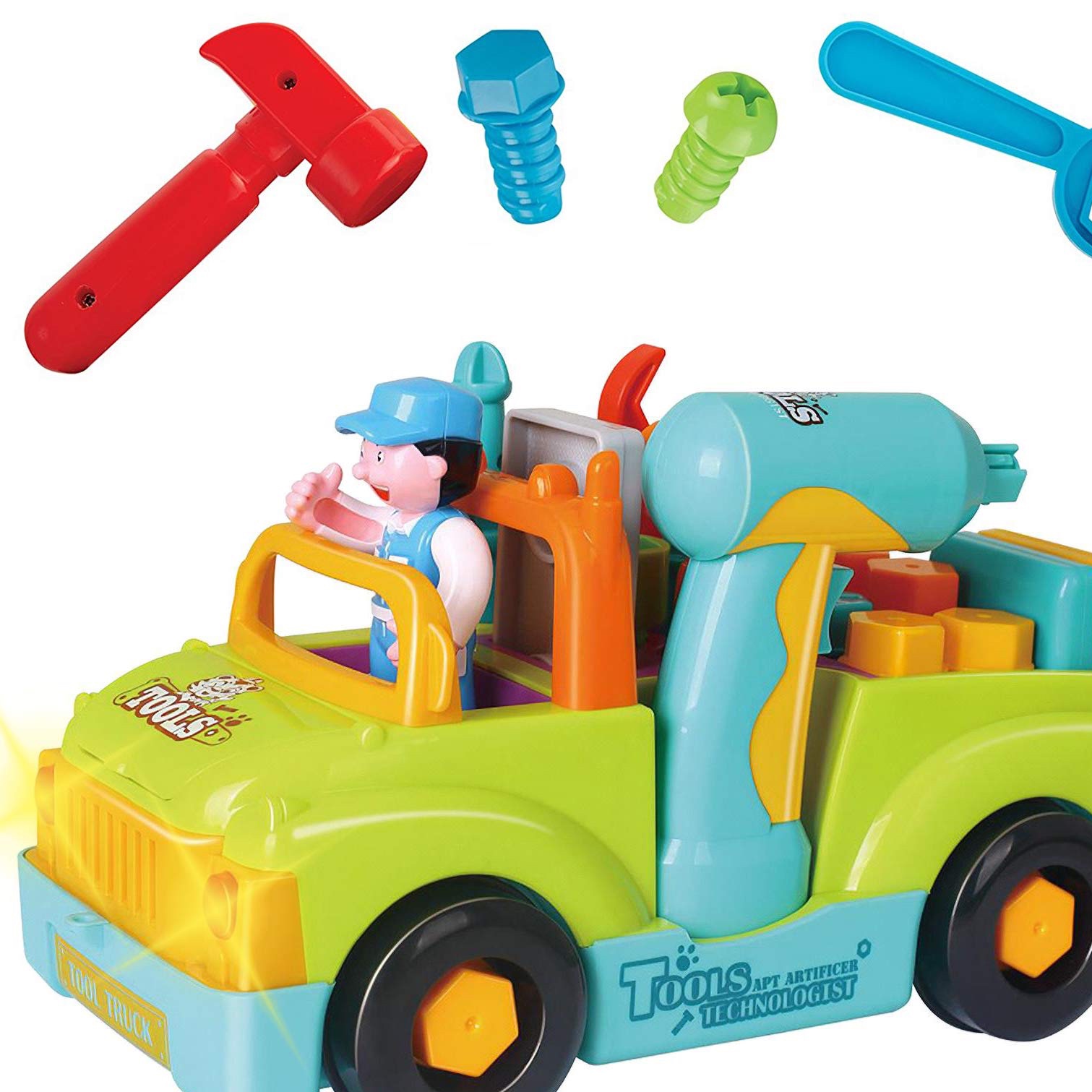 ماشین ابزار مکانیکی کودک هولا مدل Little Mechanic Tool Truck 