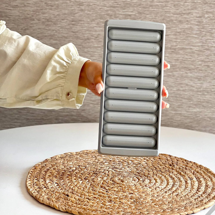 قالب یخ مدل قلمی درب دار 