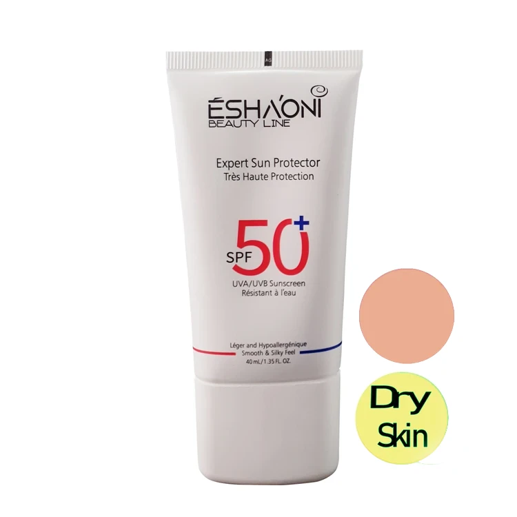 اشااونی کرم ضد آفتاب رنگی شماره 01 رنگ روشن پوست خشک