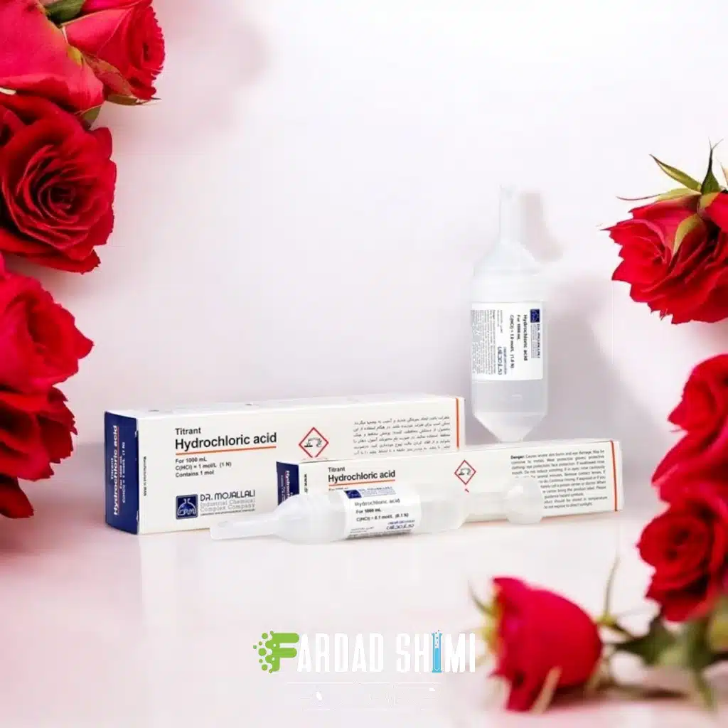آمپول 0/1 نرمال تیترانت اسید کلریدریک دکتر مجللی
