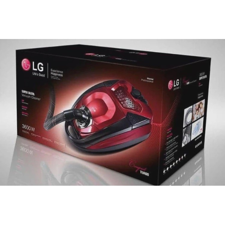 جارو برقی ال جی مدل LG3600W قدرت 3600 وات، مکش قوی، کم صدا،