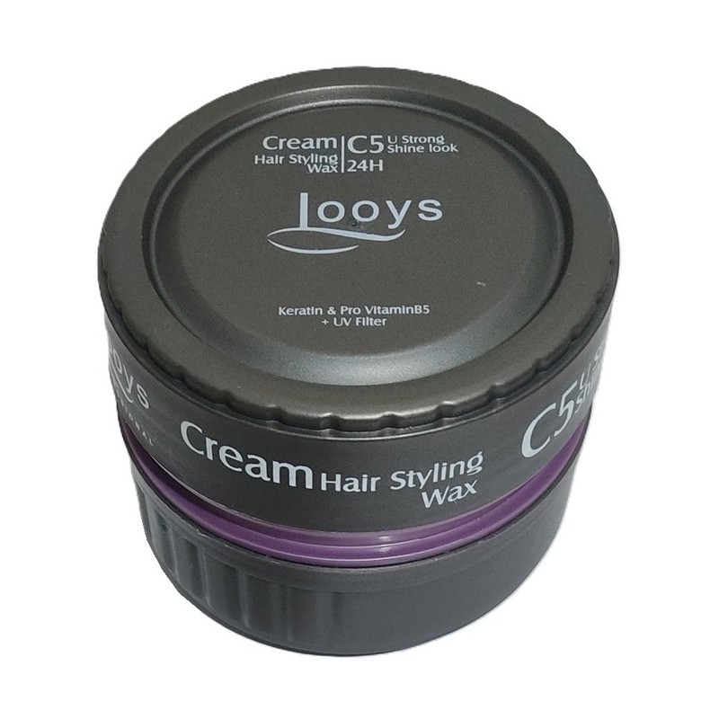 کرم واکس مو حالت دهنده قوی و درخشان کننده لویز مدل U Strong Shine Look C5 حجم 150 میلی لیتر