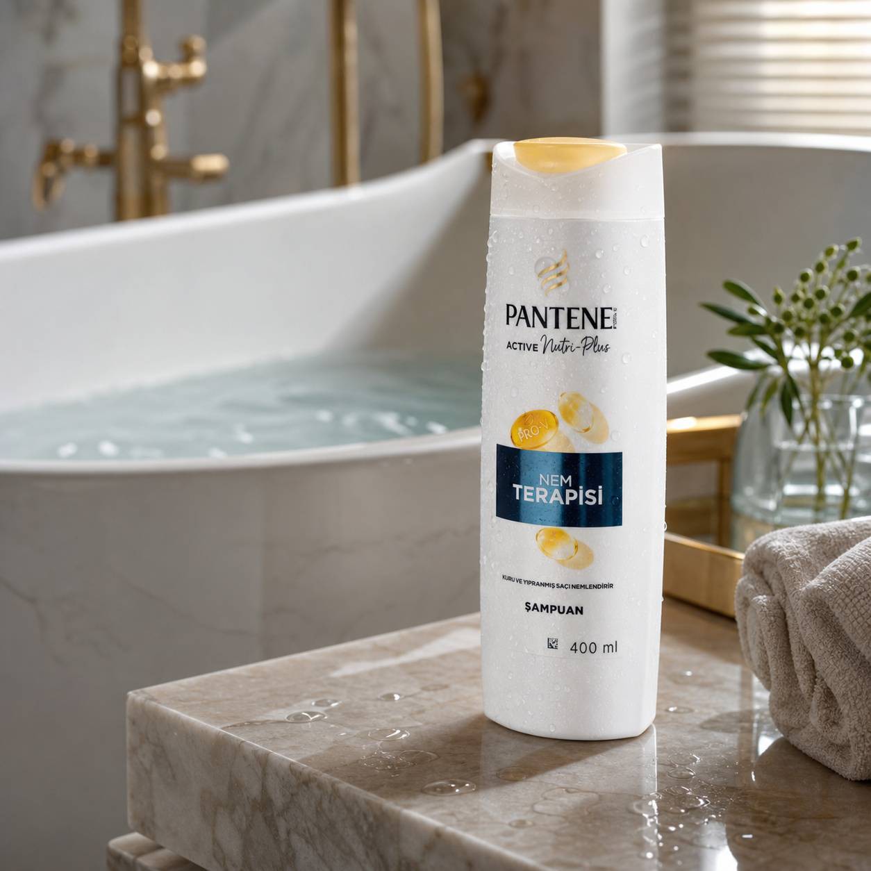 شامپو پنتن PANTENE مدل Nem Terapisi
