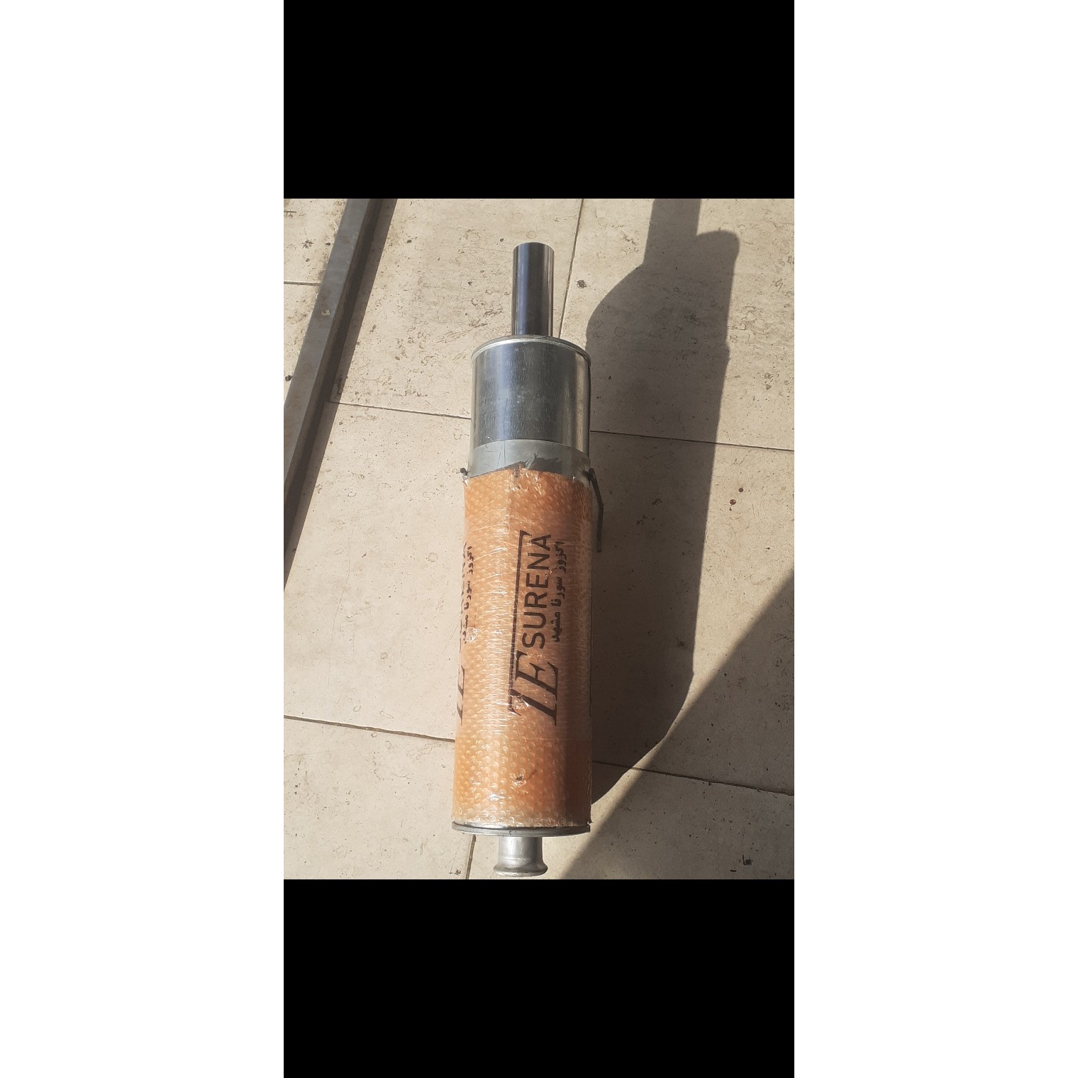 منبع اگزوز طرح جامپر صدا ریز فوق العاده جذاب و سر استیل مناسب پژو 405 پژو پارس سمند دنا