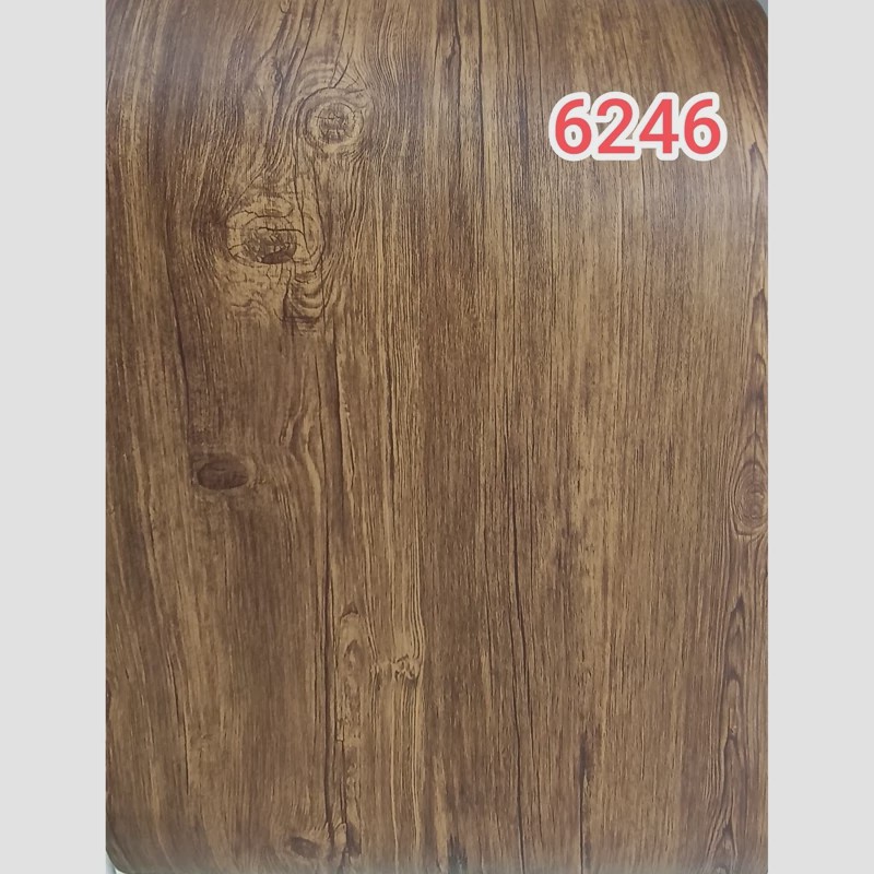 برچسب کابینت طرح چوب کد 6246 آنتیک قهوه ای