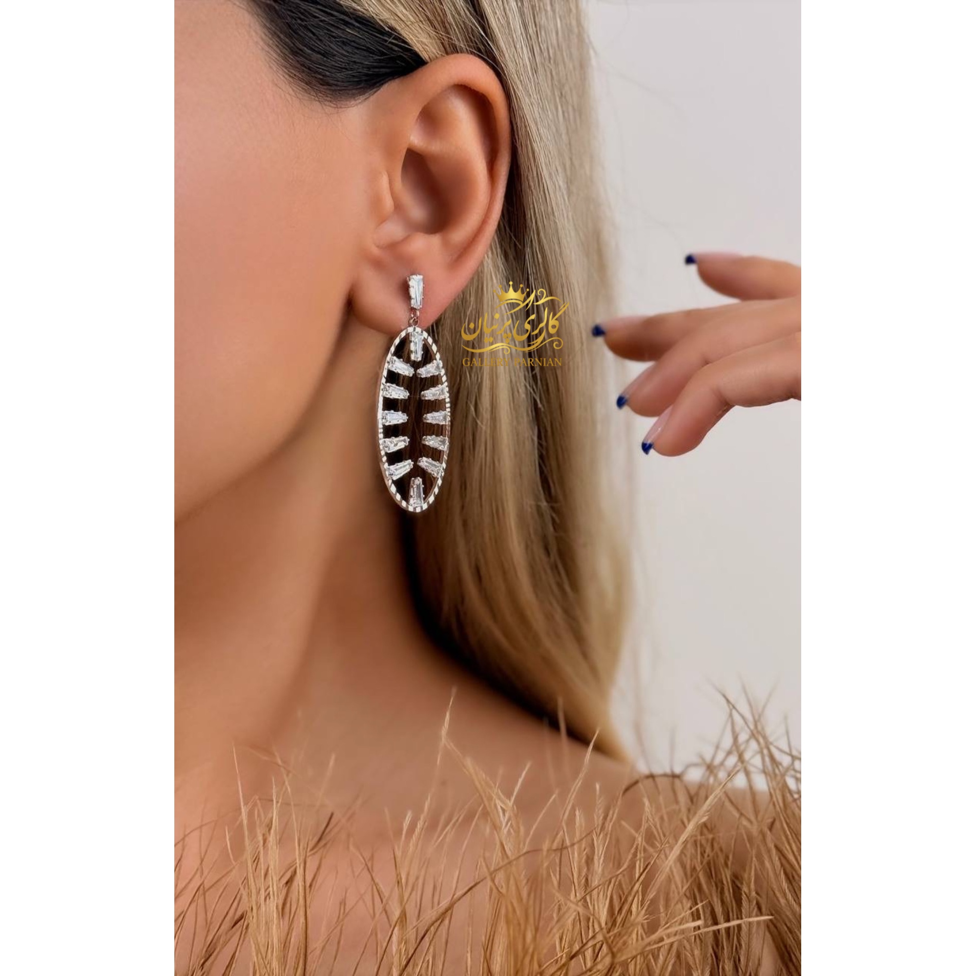 گوشواره عروس و مجلسی کد E35