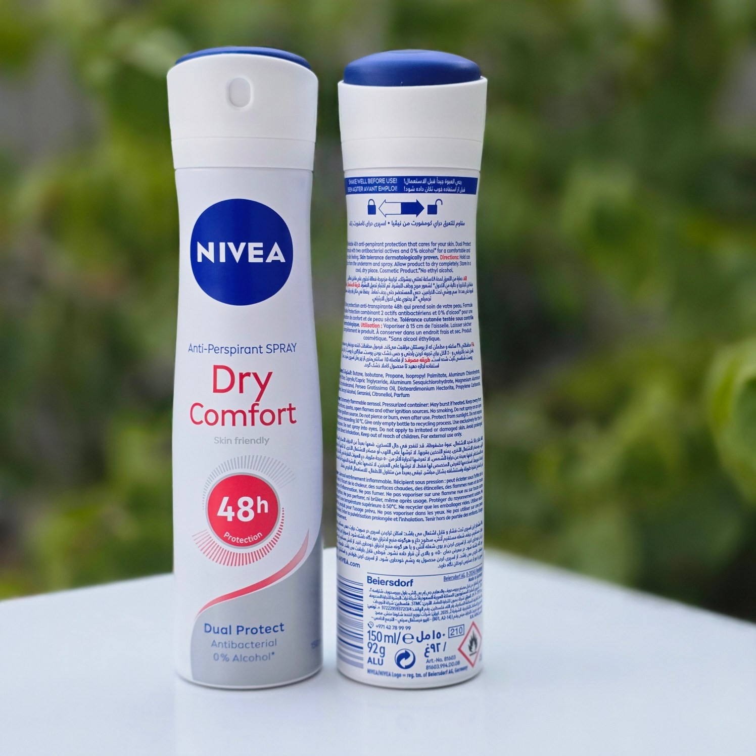 اسپری ضدتعریق نیوا زنانه رایحه Dry comfort حجم 150میل