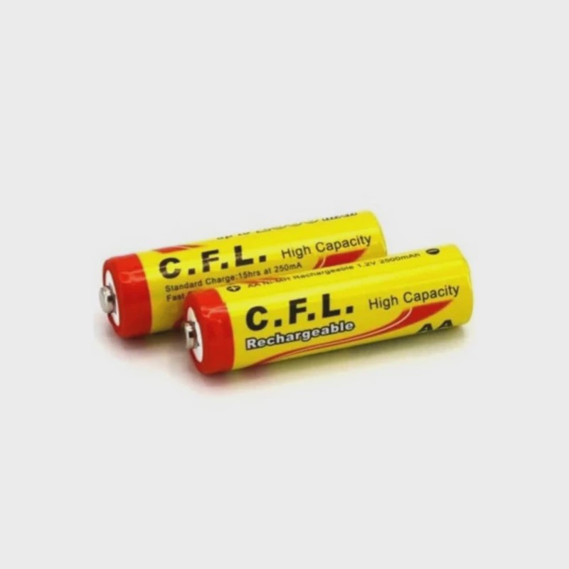 باتری قلمی شارژی CFL AA 2500mAh (بسته 2عددی)