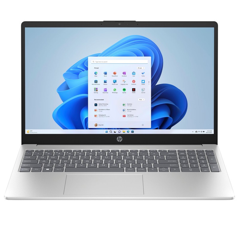 لپ تاپ 15.6 اینچی اچ پی مدل fc0146dx-15-Ryzen 5 7520-8GB LPDDR5 5500MHz-1TB SSD-Touch- کاستوم شده