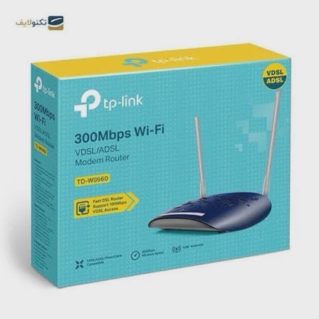مودم روتر VDSL ADSL تی پی -لینک مدل TD-W9960