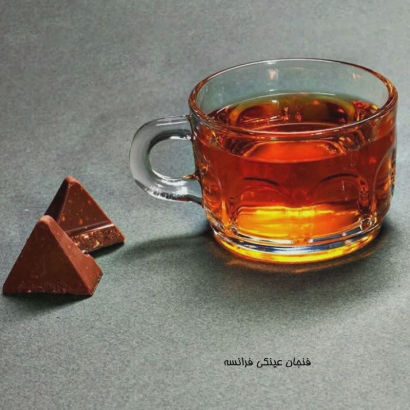 فنجان عینکی لومینارک فرانسه بسته 6 عددی ارسال رایگان