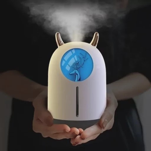 بخور سرد گوزنی شاخ دار شارژی 600 میلی