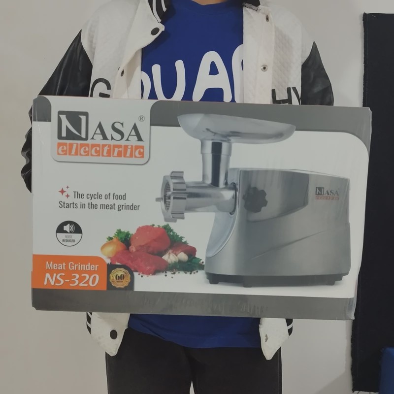 چرخ گوشت آلومینیوم ناسا مدل NS-320 با ضمانت 18 ماهه با ارسال رایگان