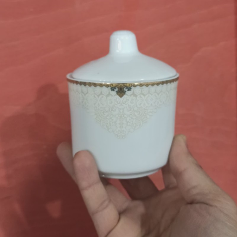 قندان جفتی چینی پارس طرح 1896 بسته 2 عددی ارسال رایگان
