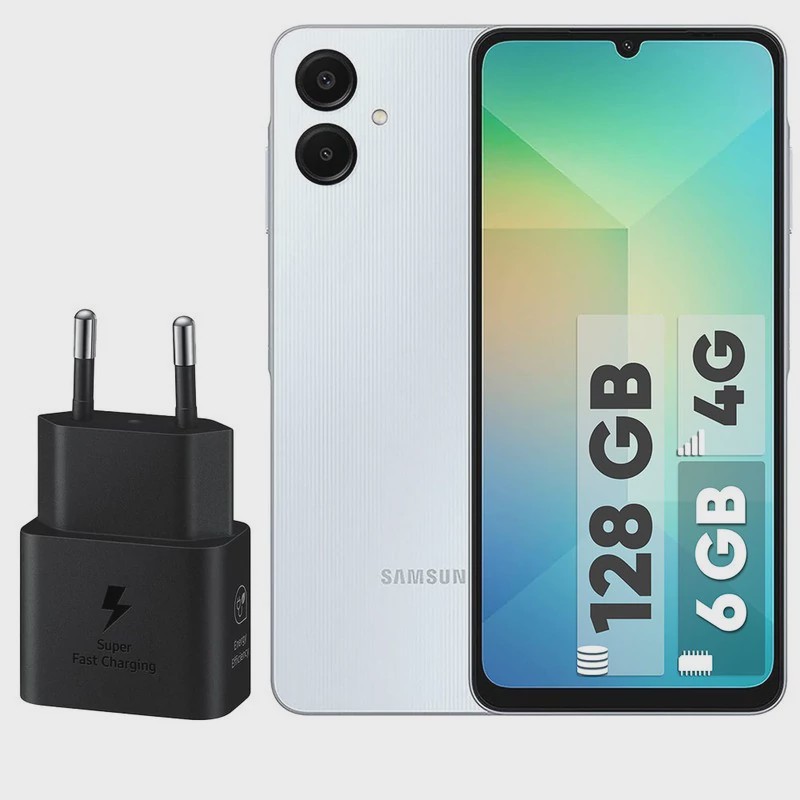 گوشی موبایل سامسونگ مدل Galaxy A06 دو سیم کارت ظرفیت 128 گیگابایت و رم 6 گیگابایت