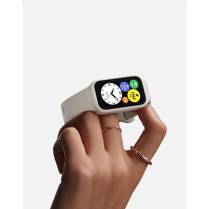 ساعت هوشمند شیائومی مدل Smart Band 9 Active، کنترل موسیقی، کنترل سطح اکسیژن خون، شمارش ضربان قلب، پایش وضعیت خواب، با...