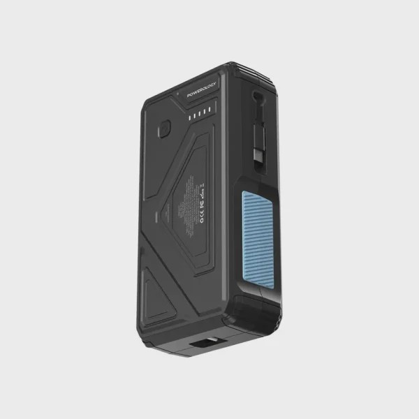 پاوربانک خورشیدی 27000 وایرلس پاورولوژی Powerology 27000mAh Solar Wireless Charging Power Bank PPBCHA77