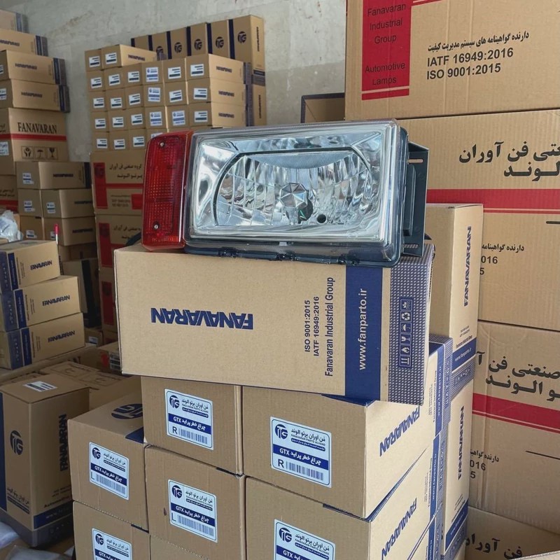 جفت چراغ جلو پیکان فن آوران طرح جدید (پلی کربنات) شفاف