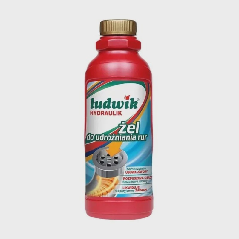 ژل لوله بازکن لودویک حجم 500 میل